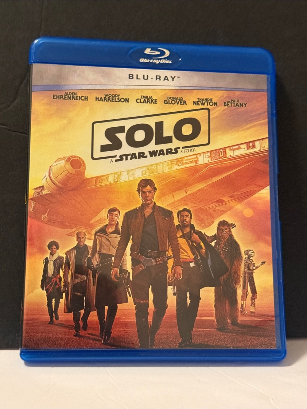 Solo A Star Wars Story Blu-ray 2018 Alden Ehrenreich Emilia Clarke